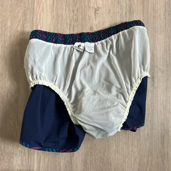 Jockey Sportwear Swimsuit (NWT - Lg) and Geometric shirt (Med) resort Set - Picture 10 of 13